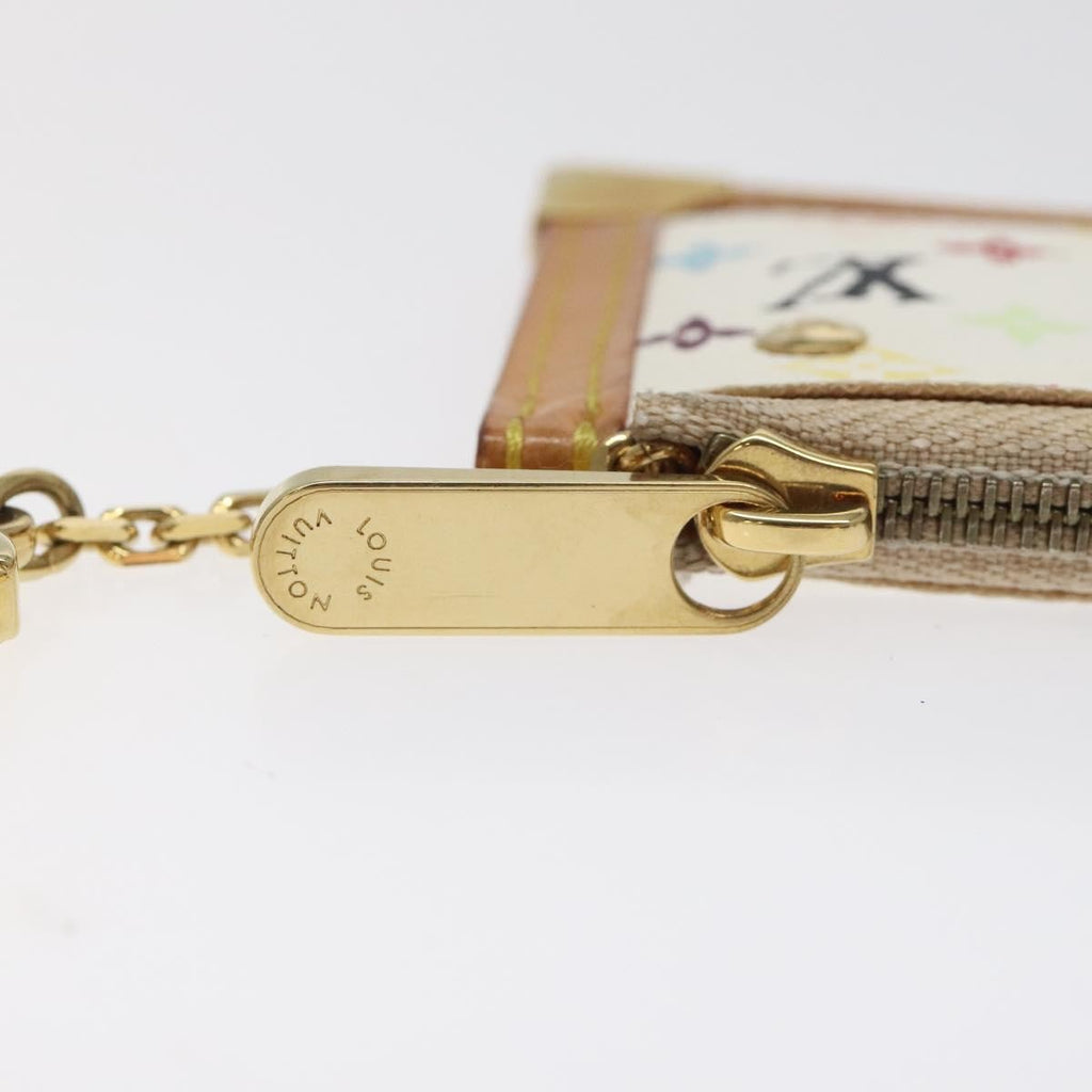 Louis Vuitton Pochette Clés Monogram Canvas Multicolour Canvas Wallets Accessory