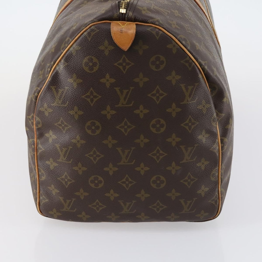Louis Vuitton Keepall Bag Monogram Canvas Brown Canvas Travel Bag