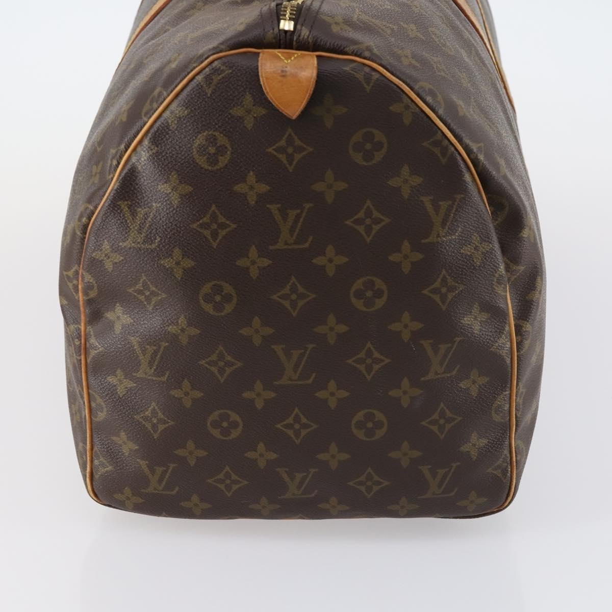 Louis Vuitton Keepall Bag Monogram Canvas Brown Canvas Travel Bag
