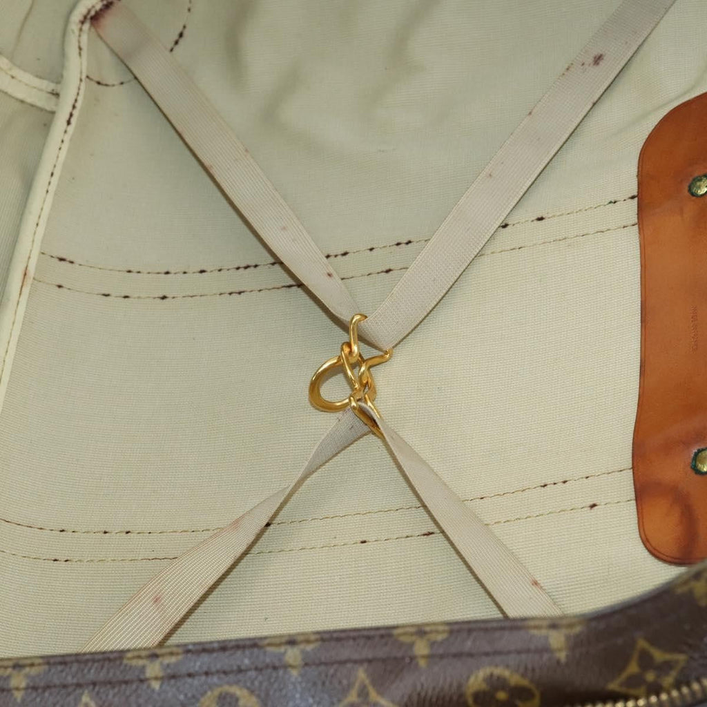 Louis Vuitton Sirius Handbag Monogram Canvas Brown Canvas Travel Bag