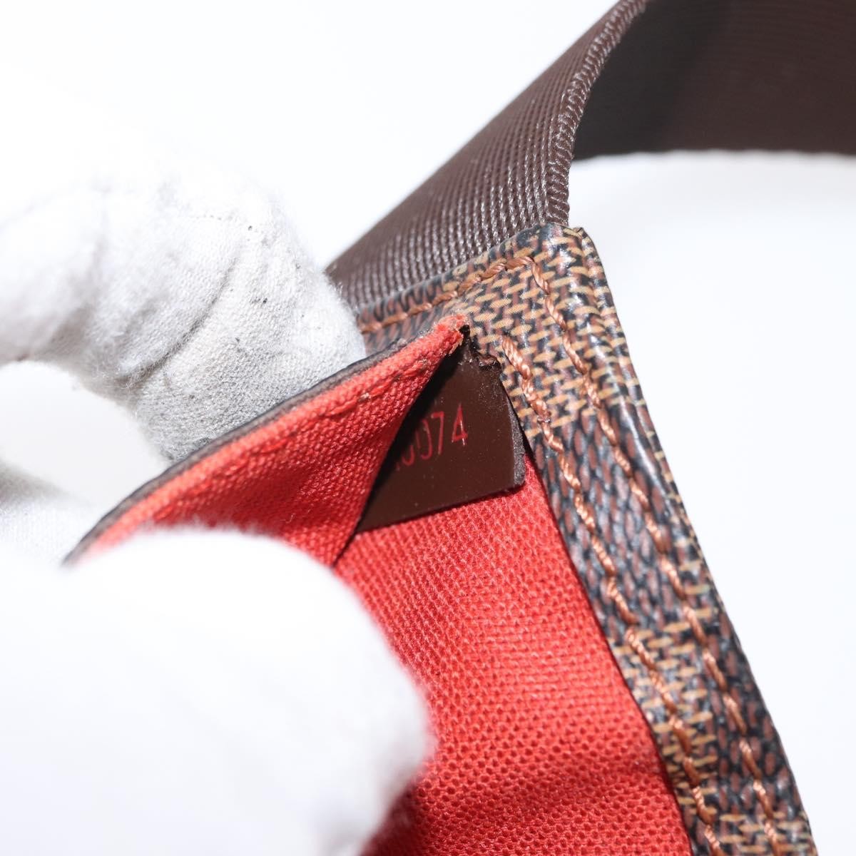 Louis Vuitton Geronimos Waist Bag Damier Brown Canvas Clutche & Pouche Bag