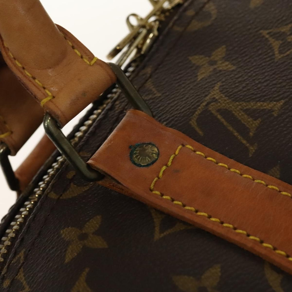 Louis Vuitton Keepall Bag Monogram Canvas Brown Canvas Travel Bag