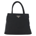Prada Vintage Zip Tote Tessuto Black Nylon Tote Bag Bag