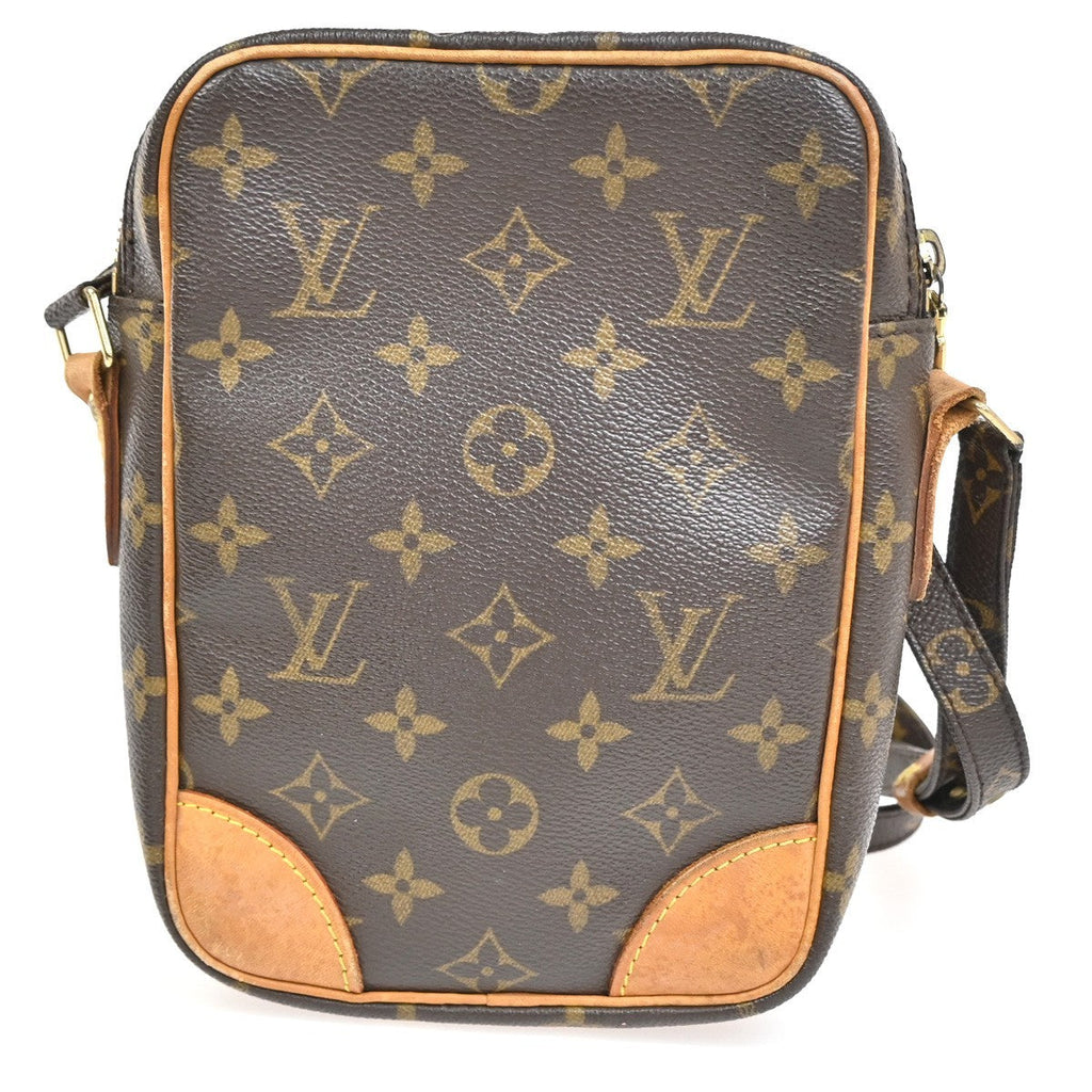 Louis Vuitton Amazone Bag Monogram Canvas Brown Canvas Shoulder Bag