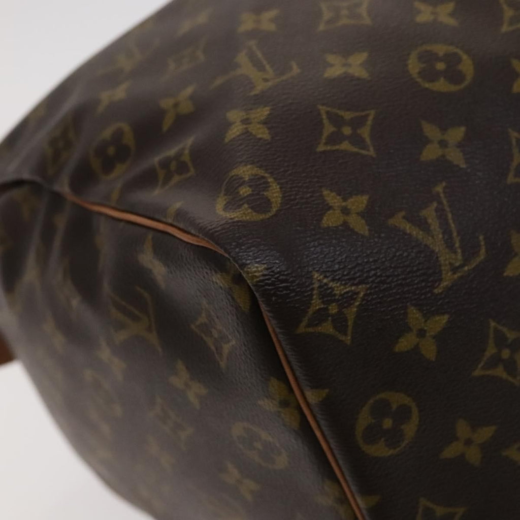 Louis Vuitton Keepall Bag Monogram Canvas Brown Canvas Bag