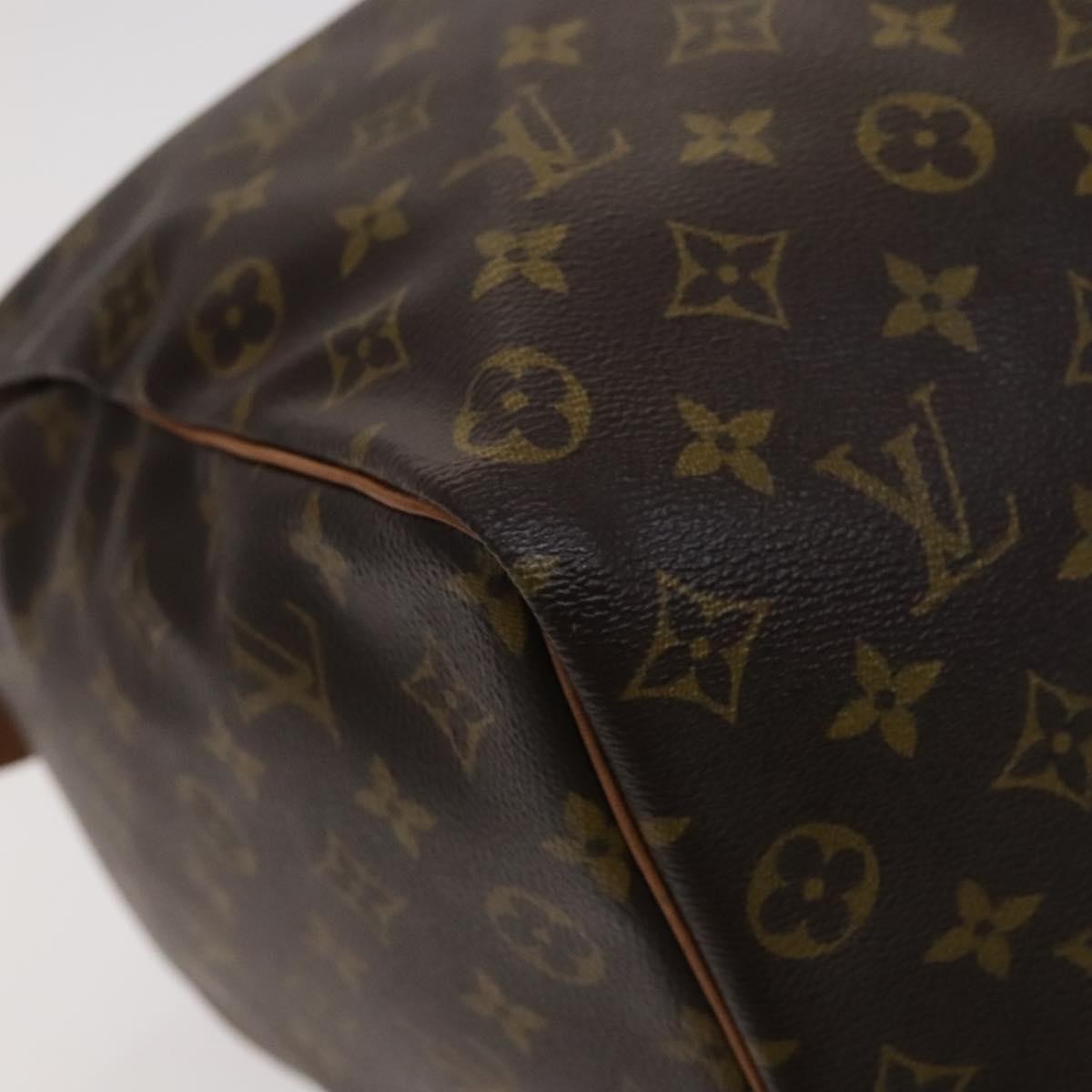 Louis Vuitton Keepall Bag Monogram Canvas Brown Canvas Bag