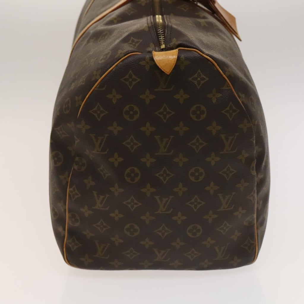 Louis Vuitton Keepall Bag Monogram Canvas Brown Canvas Travel Bag