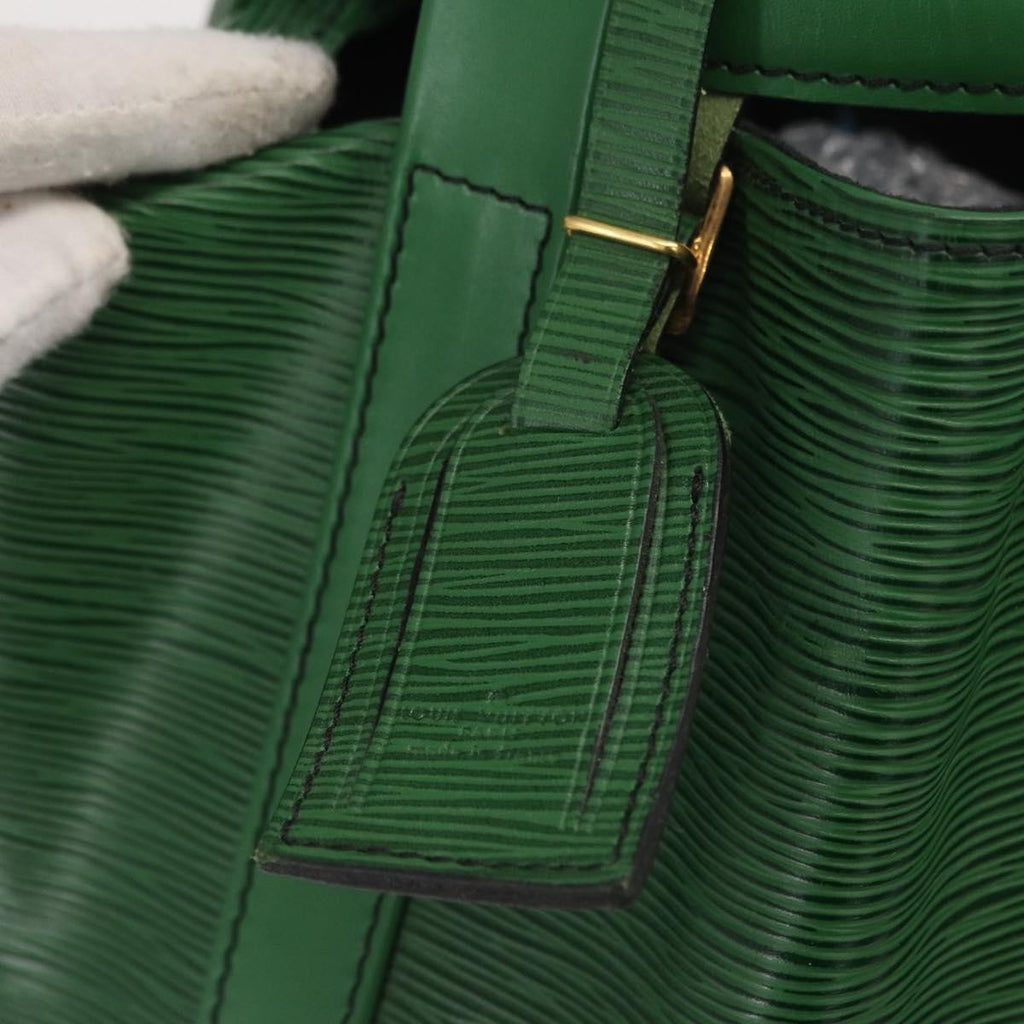 Louis Vuitton Randonnee Backpack Epi Leather Green Leather Shoulder Bag