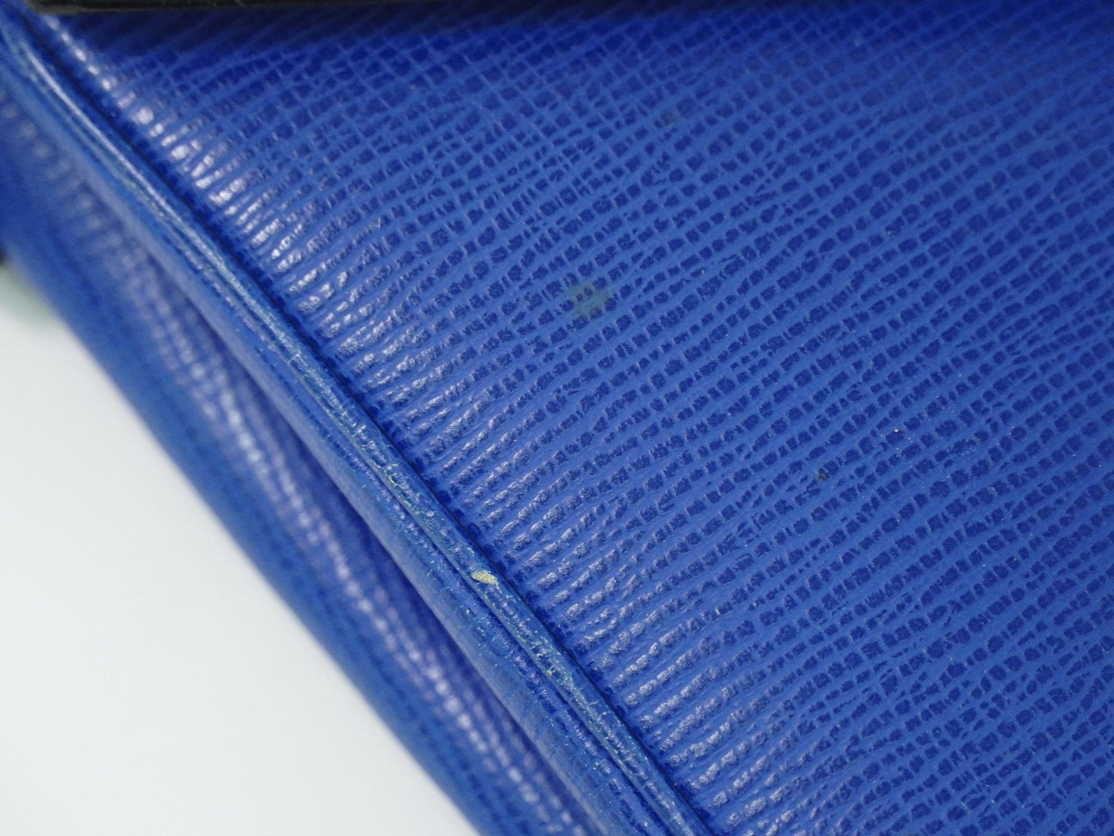 Celine Circle Logo Shoulder Bag Leather Blue Leather Shoulder Bag Bag