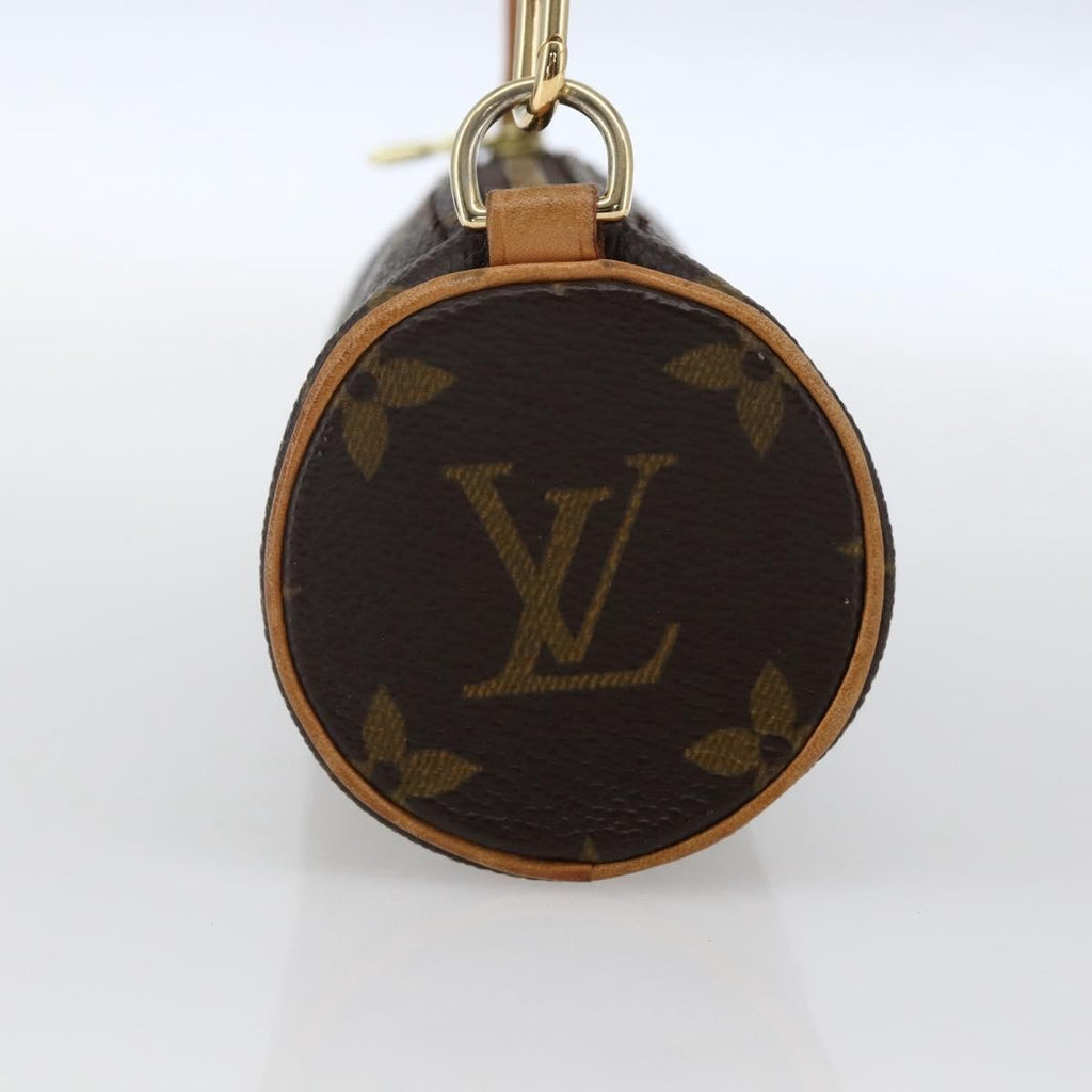 Louis Vuitton Papillon Pochette Monogram Canvas Brown Canvas Clutche & Pouche Bag