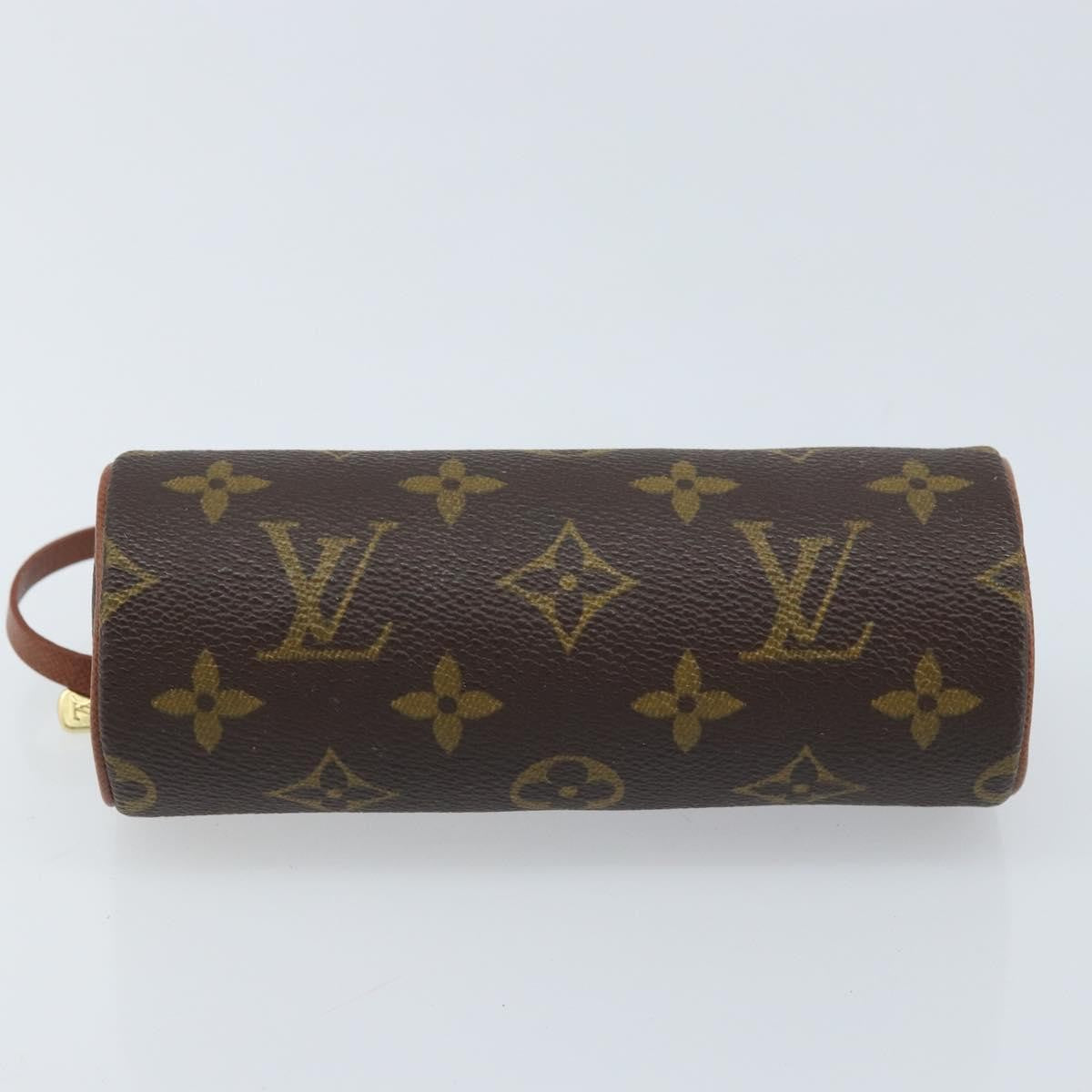 Louis Vuitton Papillon Pochette Monogram Canvas Brown Canvas Clutche & Pouche Bag