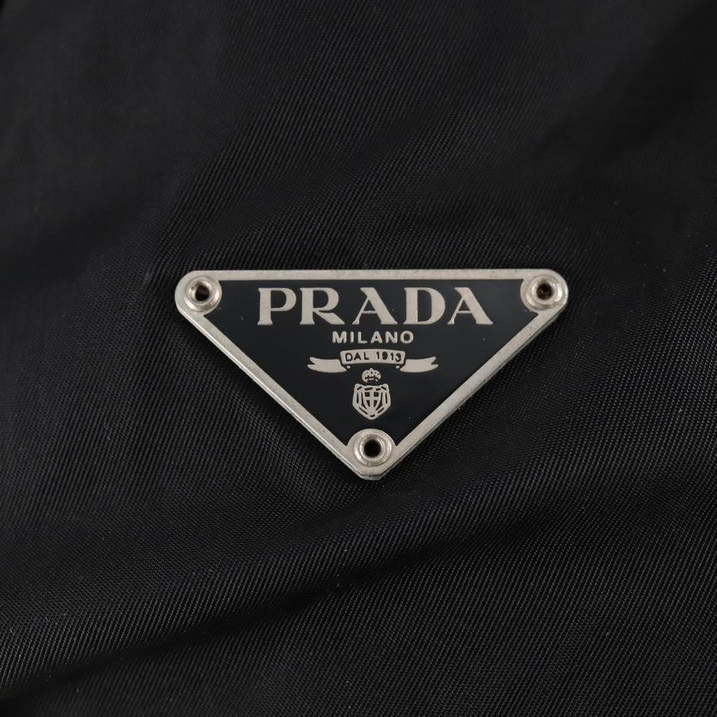 Prada Vintage Shoulder Bag Tessuto Black Nylon Shoulder Bag Bag