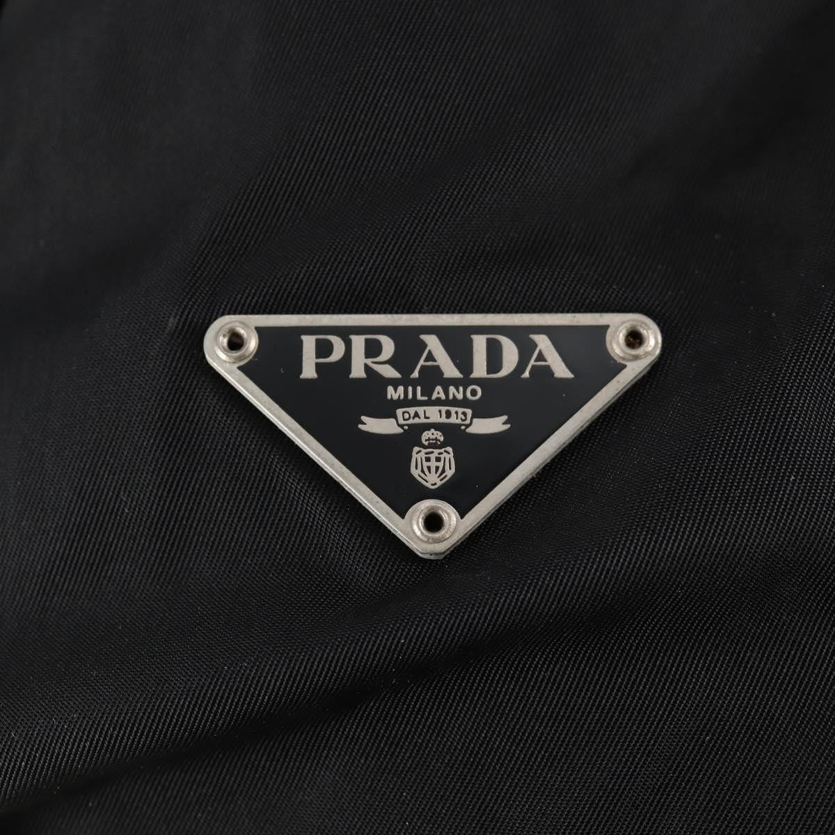 Prada Vintage Shoulder Bag Tessuto Black Nylon Shoulder Bag Bag