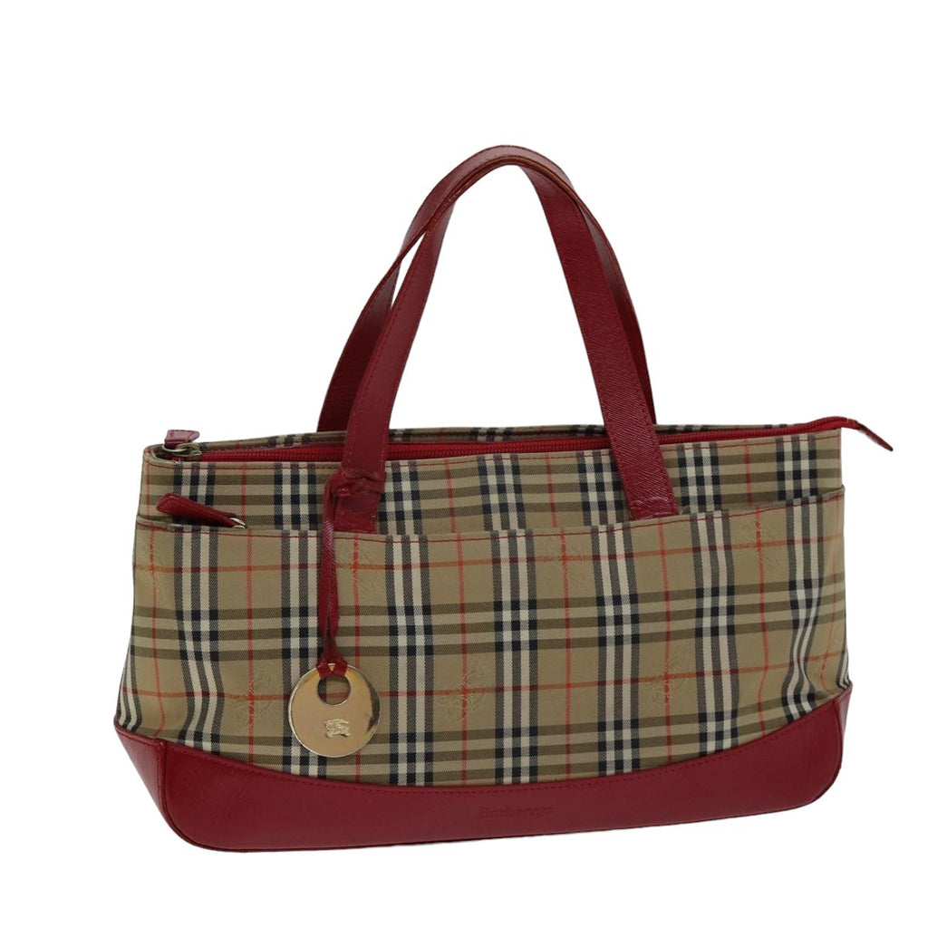 Burberry Nova Check Handbag Nova Check Canvas Beige Canvas Handbag