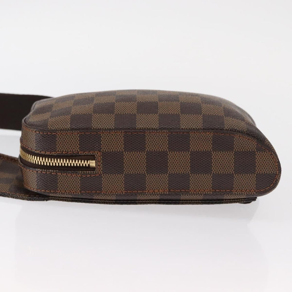Louis Vuitton Geronimos Waist Bag Damier Brown Canvas Shoulder Bag