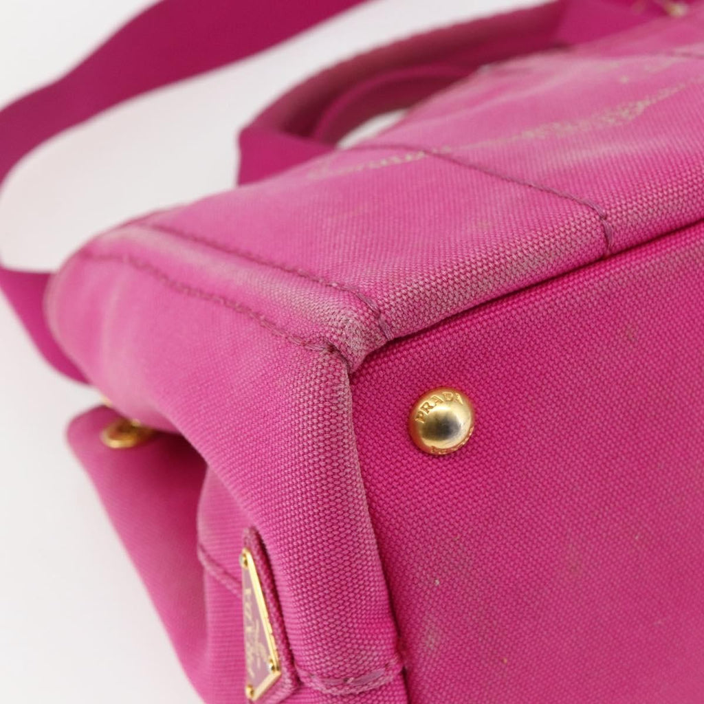 Prada Canapa Convertible Tote Canvas Pink Canvas Tote Bag Bag