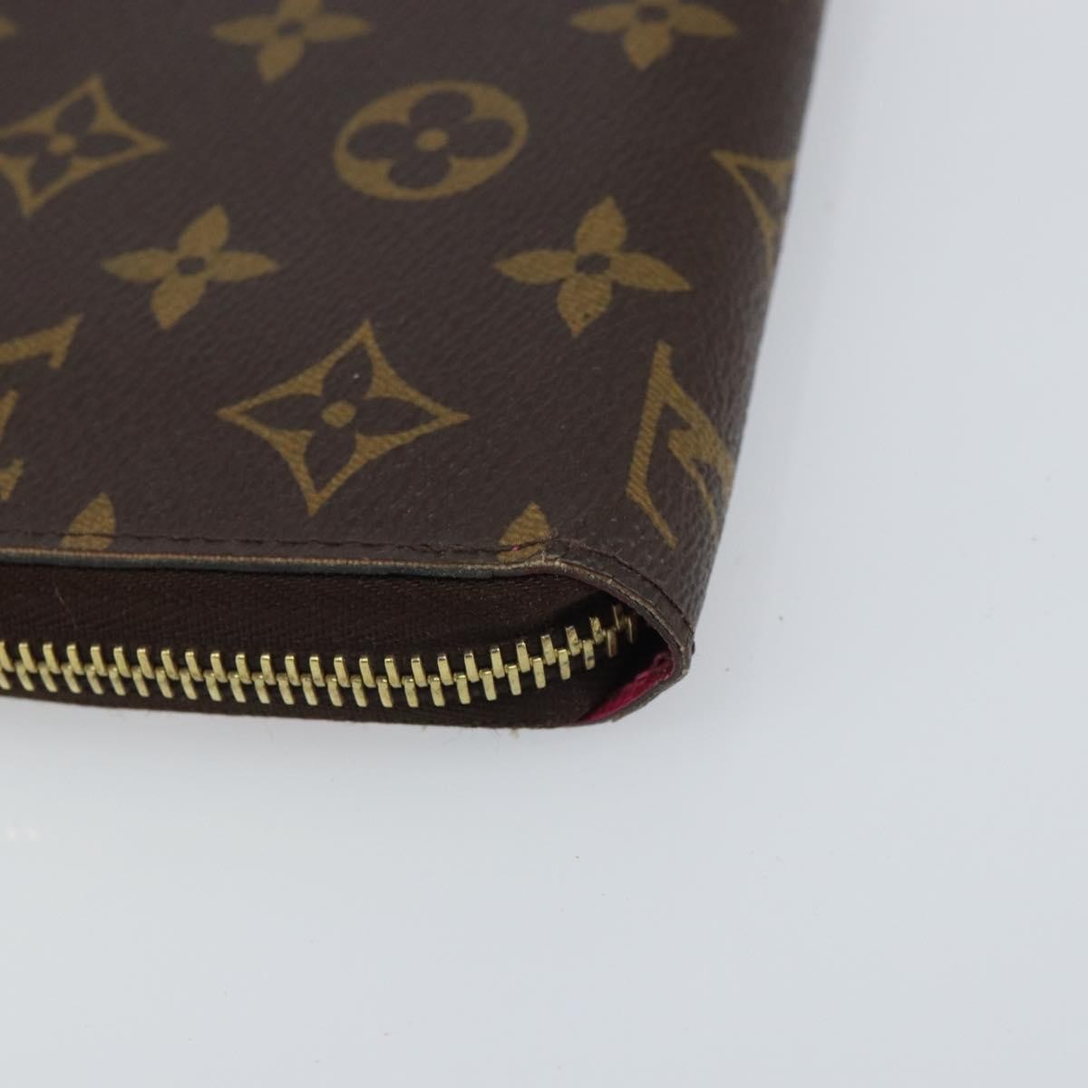 Louis Vuitton Zippy Wallet Canvas Brown Canvas Wallets Accessory