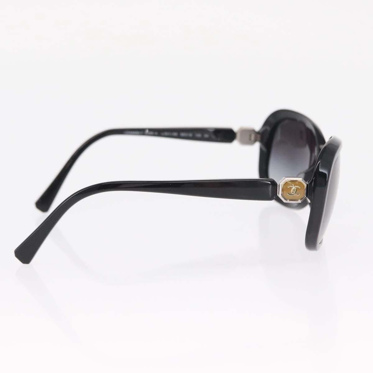 Chanel Logo Cc Sunglasses Plastic Black Plastic Sunglasse Accessory