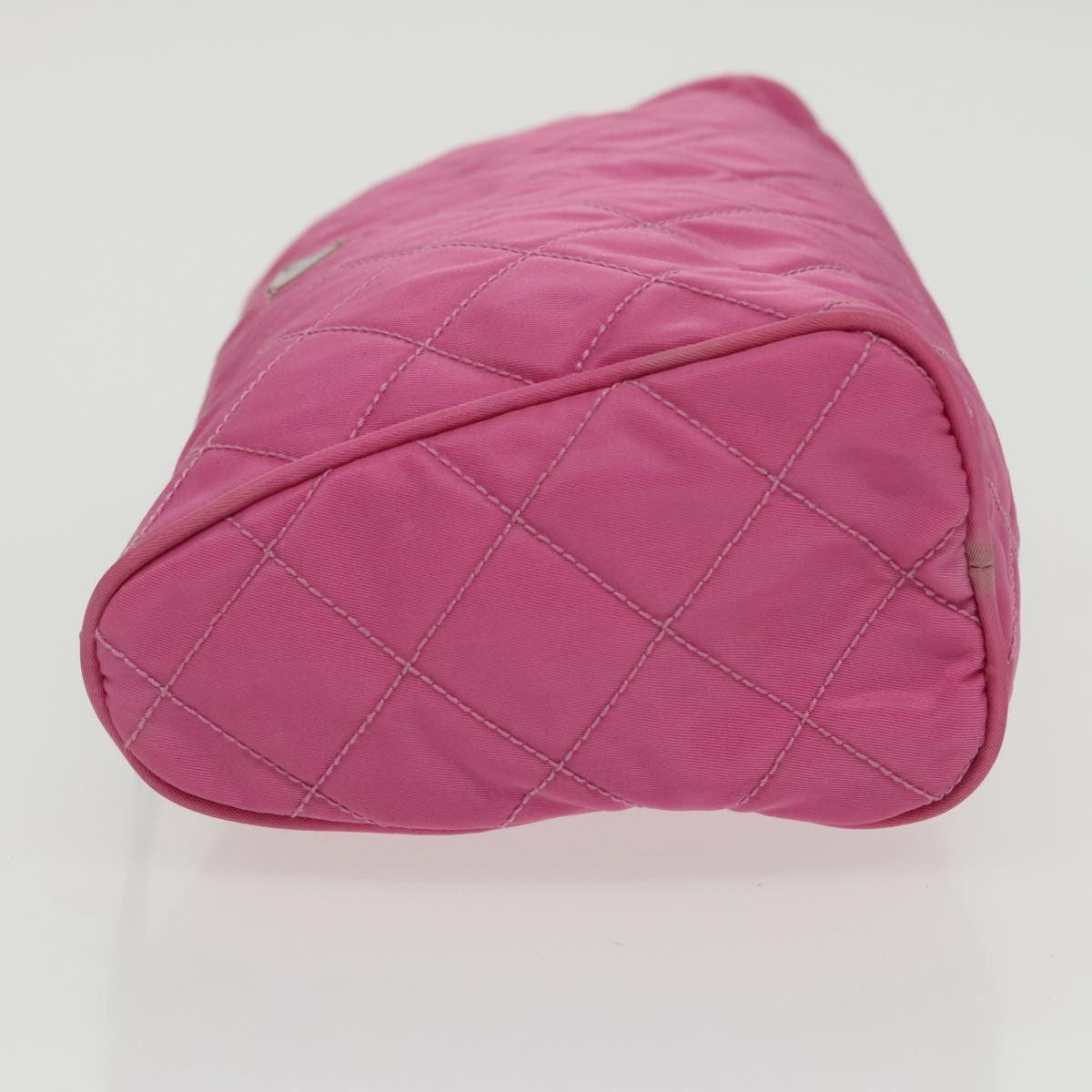 Prada Toiletry Pouch Tessuto Pink Nylon Clutche & Pouche Bag