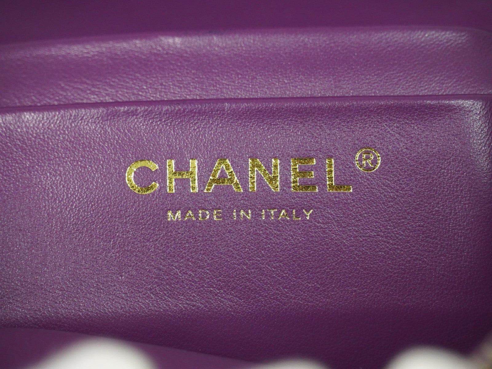 Chanel Coconing Top Handle Vanity Case With Chain Quilted Shearling Purple Faux_Fur Clutche & Pouche Bag