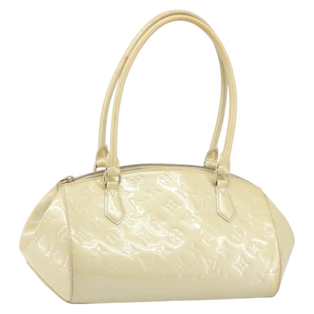 Louis Vuitton Sherwood Handbag Monogram Vernis Brown Patent_Leather Shoulder Bag