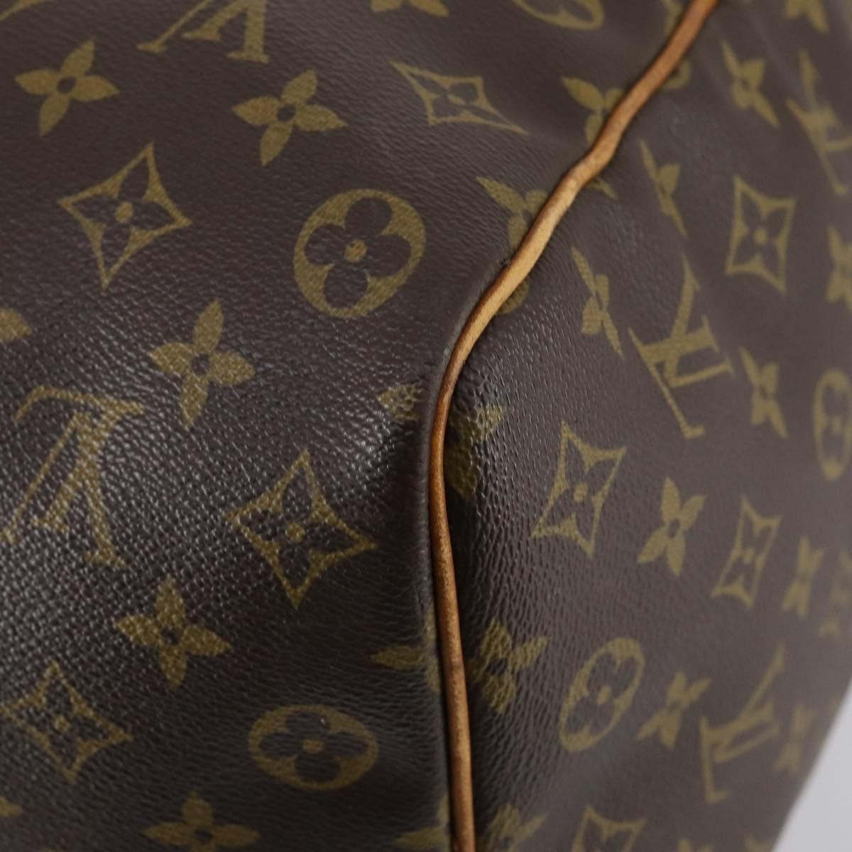 Louis Vuitton Keepall Bag Monogram Canvas Brown Canvas Travel Bag