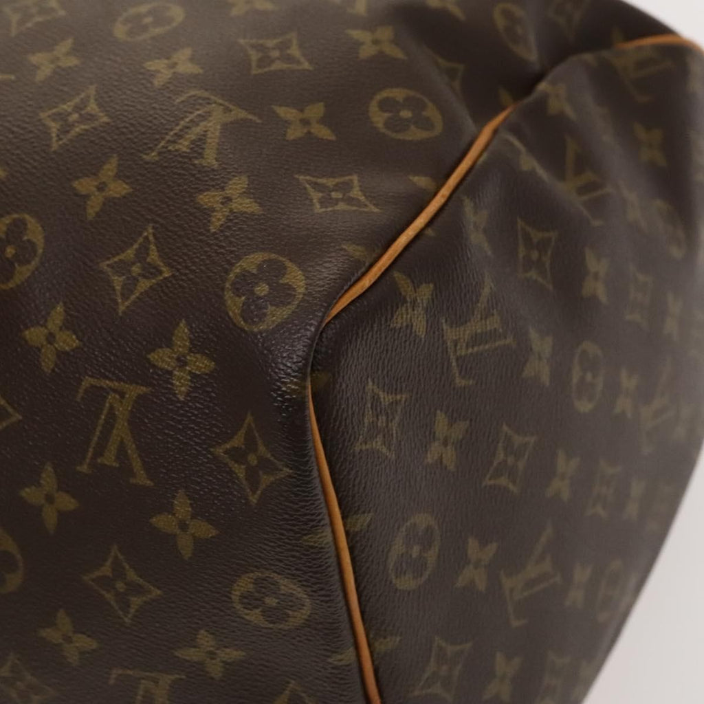 Louis Vuitton Keepall Bag Monogram Canvas Brown Canvas Travel Bag
