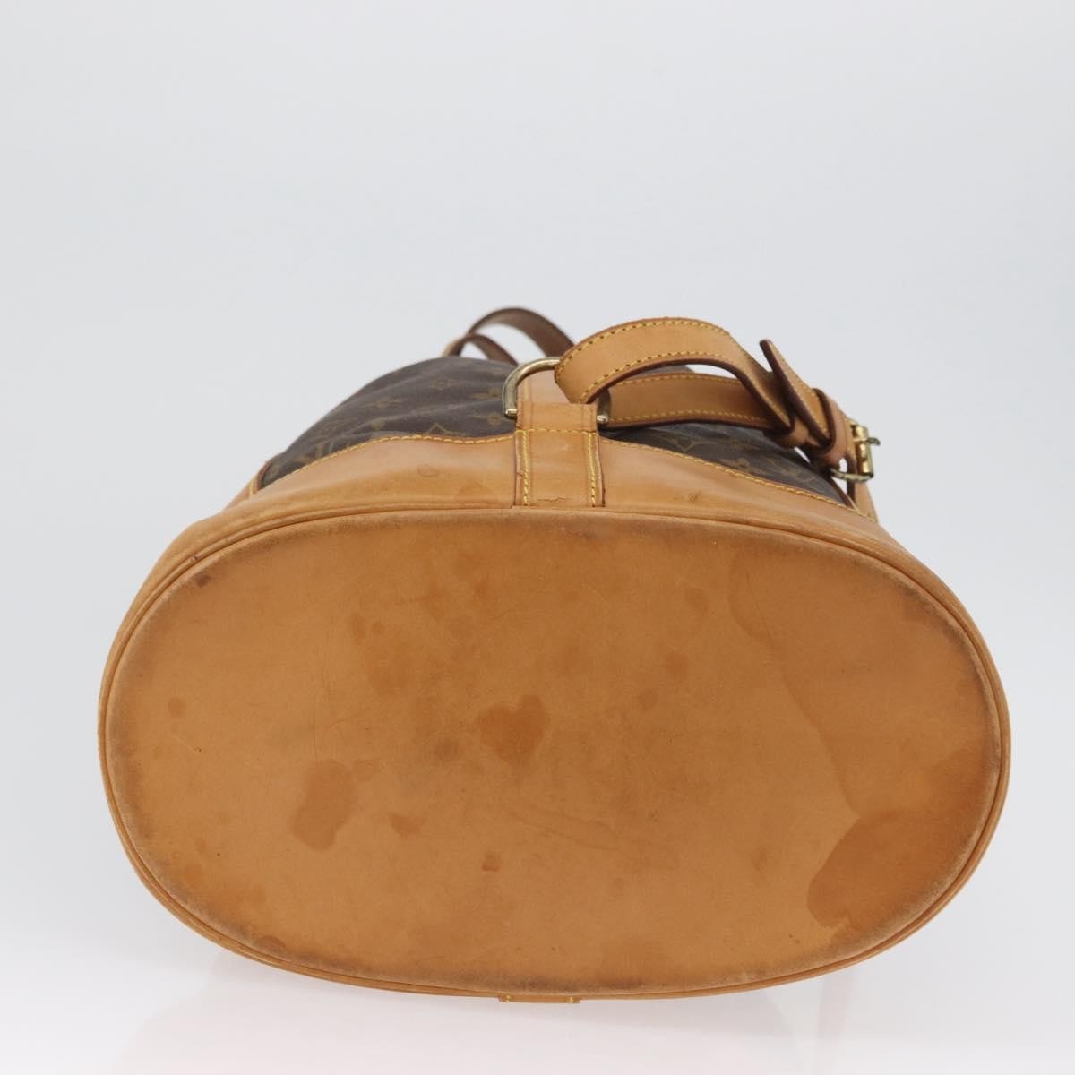 Louis Vuitton Randonnee Backpack Monogram Canvas Brown Canvas Shoulder Bag