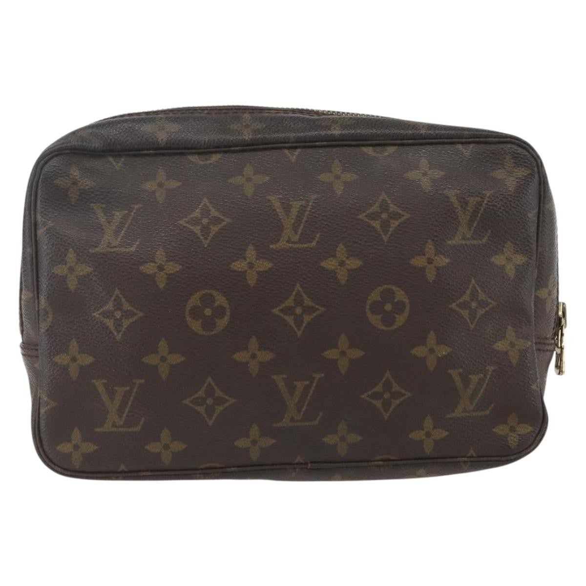 Louis Vuitton Trousse Toilette Monogram Canvas Brown Canvas Clutche & Pouche Bag