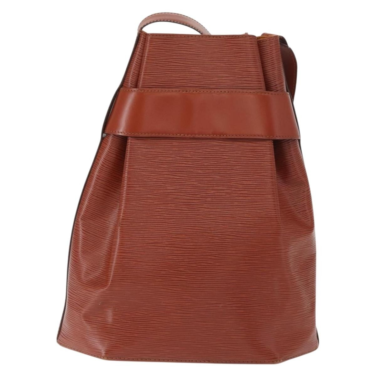Louis Vuitton Vintage Sac D'epaule Handbag Epi Leather Brown Leather Shoulder Bag