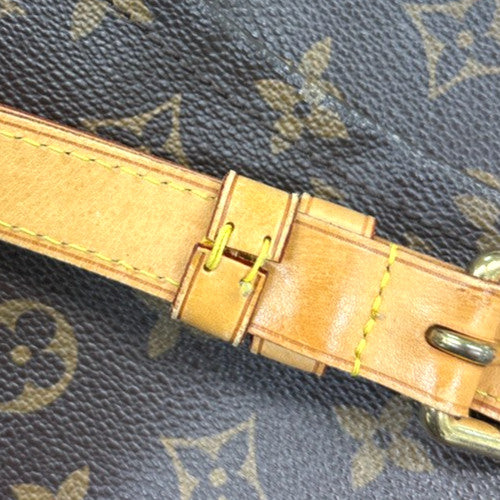 Louis Vuitton Odeon Handbag Monogram Canvas Brown Canvas Shoulder Bag