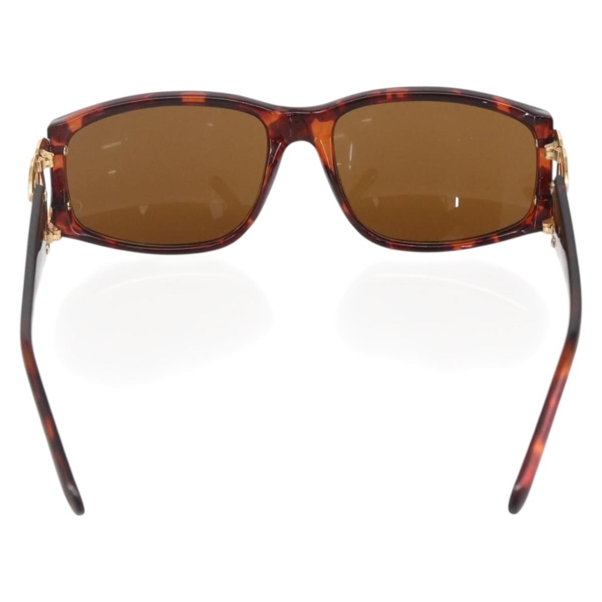 Chanel Logo Cc Sunglasses Plastic Brown Plastic Sunglasse Accessory