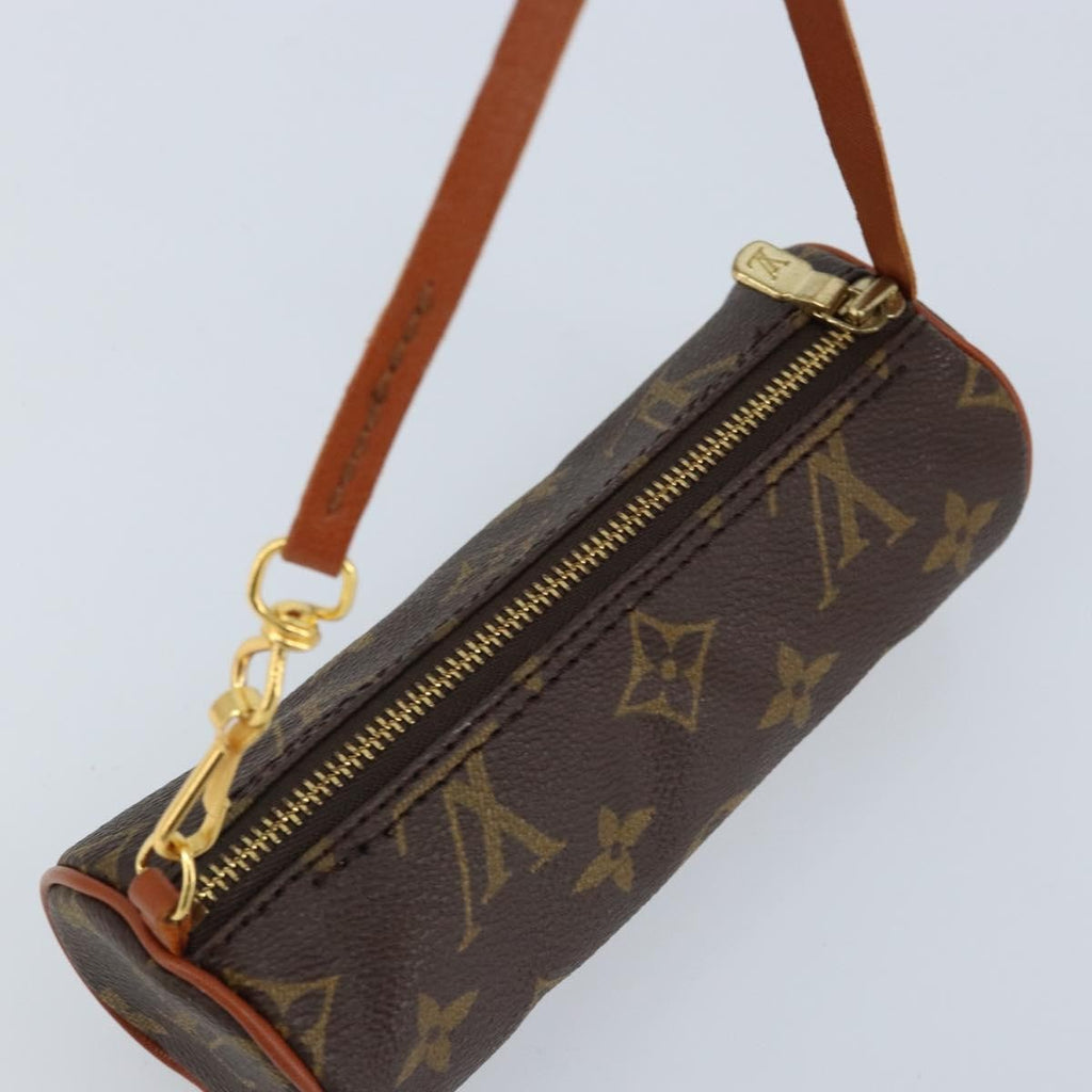 Louis Vuitton Papillon Pochette Monogram Canvas Brown Canvas Clutche & Pouche Bag