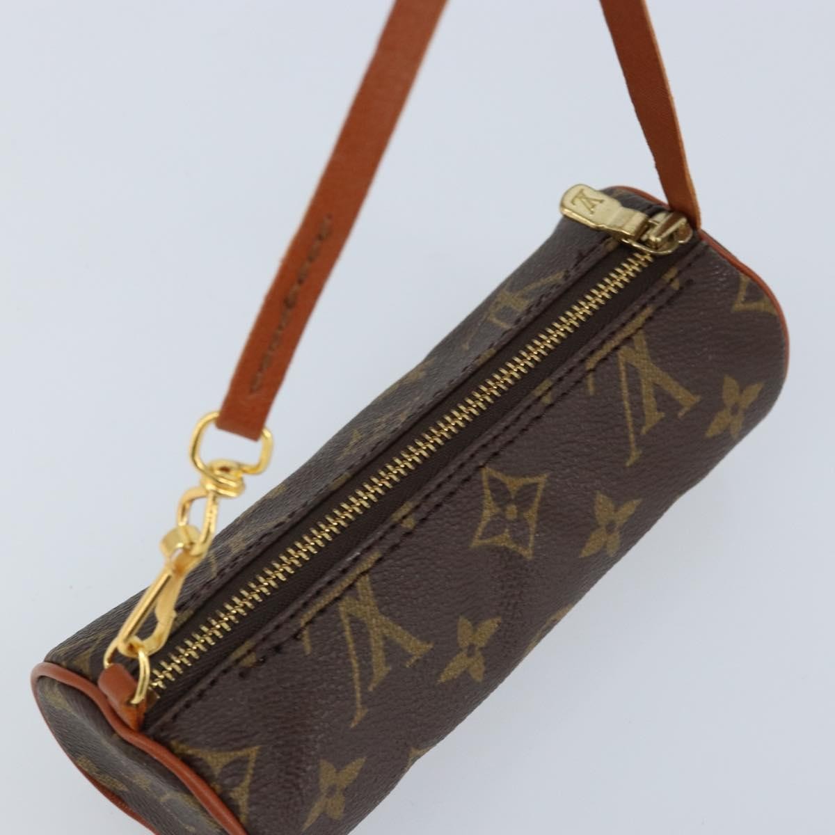 Louis Vuitton Papillon Pochette Monogram Canvas Brown Canvas Clutche & Pouche Bag