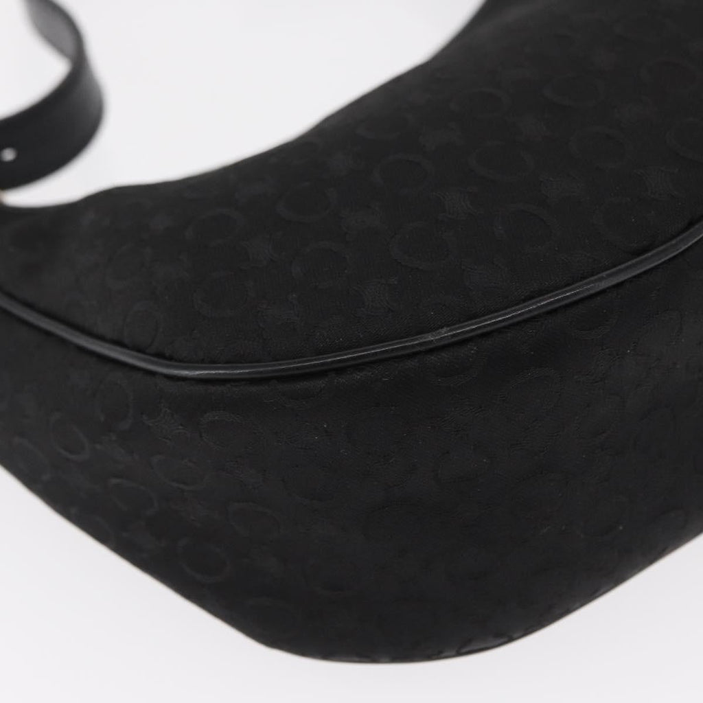 Celine Ava Bag Macadam Canvas Black Canvas Handbag