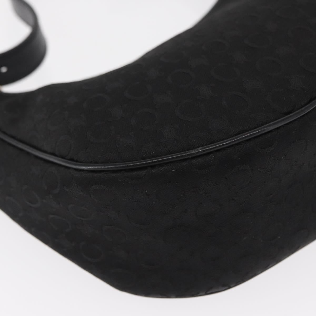 Celine Ava Bag Macadam Canvas Black Canvas Handbag