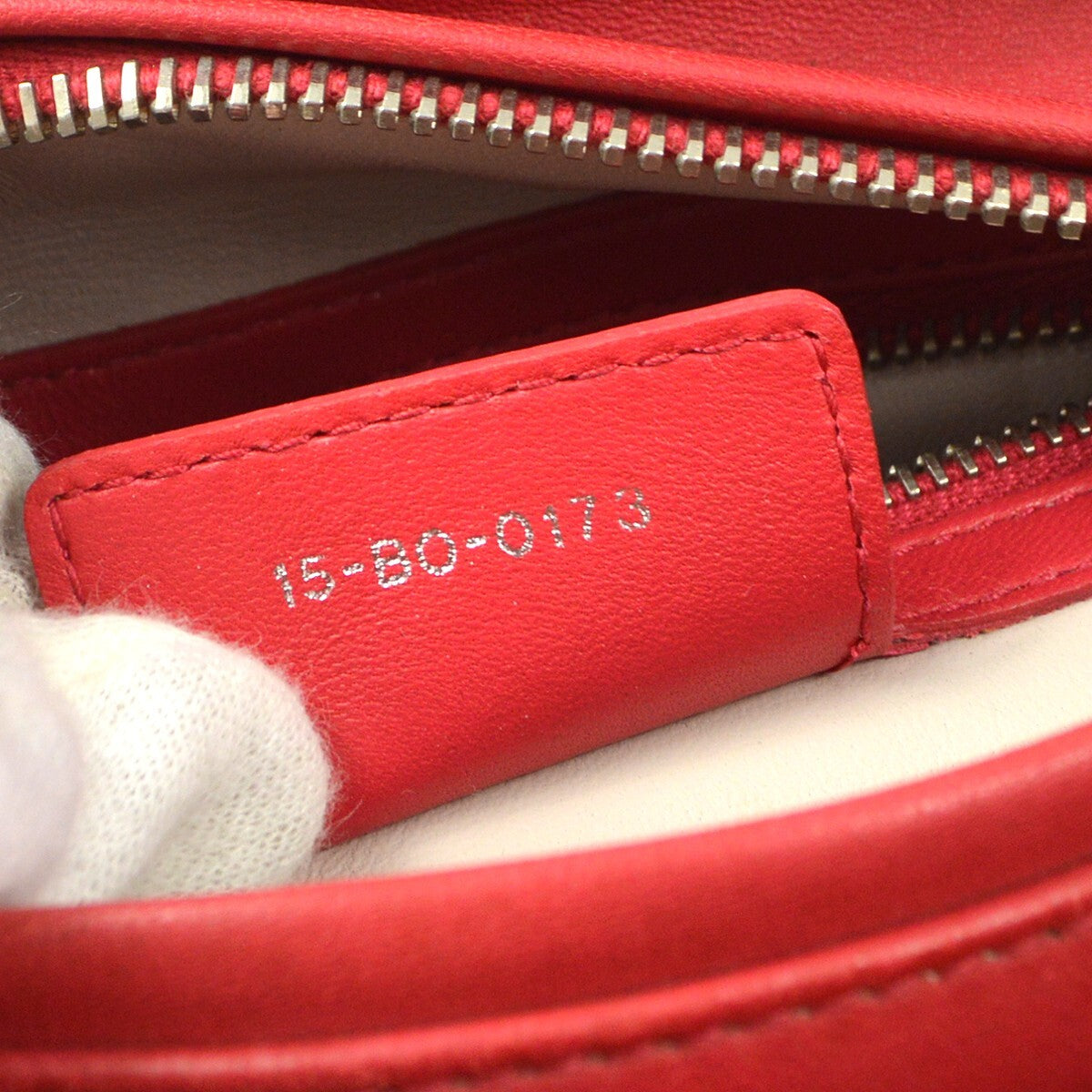 Christian Dior Bicolor Lady Dior Bag Cannage Quilt Lambskin Pink Leather Handbag (Pre-Owned)