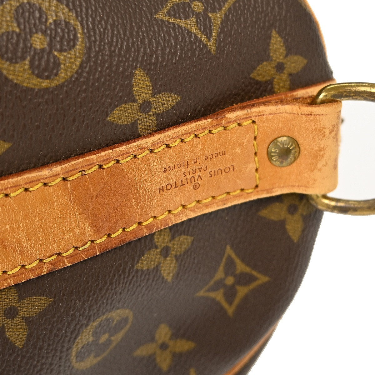 Louis Vuitton Keepall Bandouliere Bag Monogram Canvas Brown Canvas Travel Bag