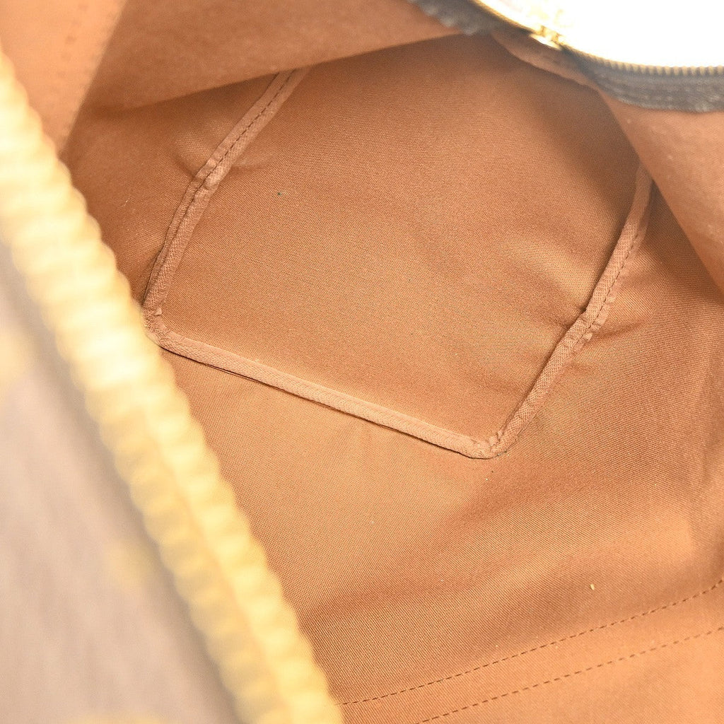 Louis Vuitton Keepall Bag Monogram Canvas Brown Canvas Travel Bag