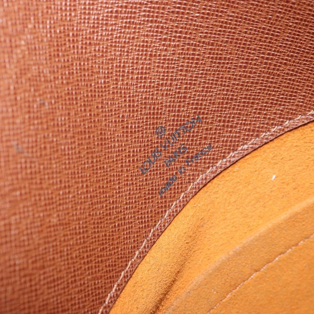 Louis Vuitton Musette Handbag Monogram Canvas Brown Canvas Shoulder Bag