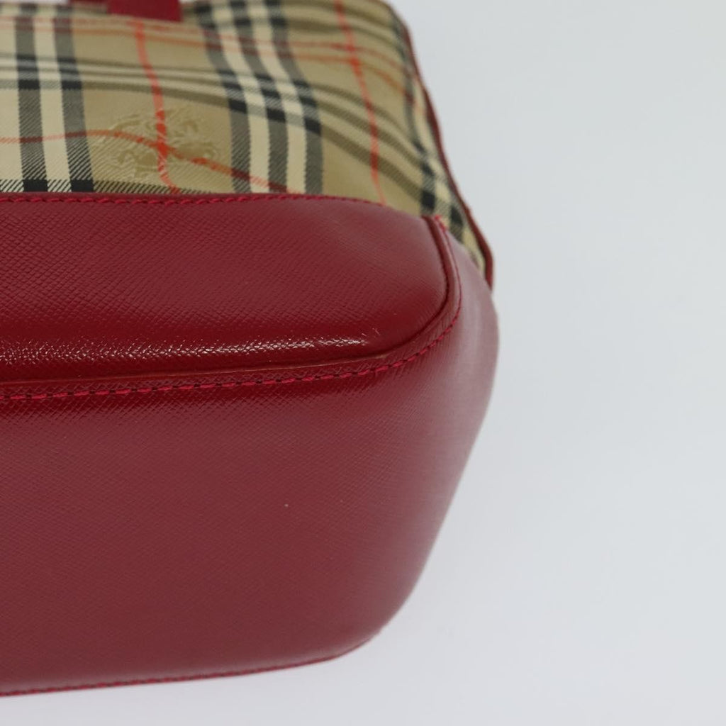 Burberry Nova Check Handbag Nova Check Canvas And Leather Beige Canvas Handbag