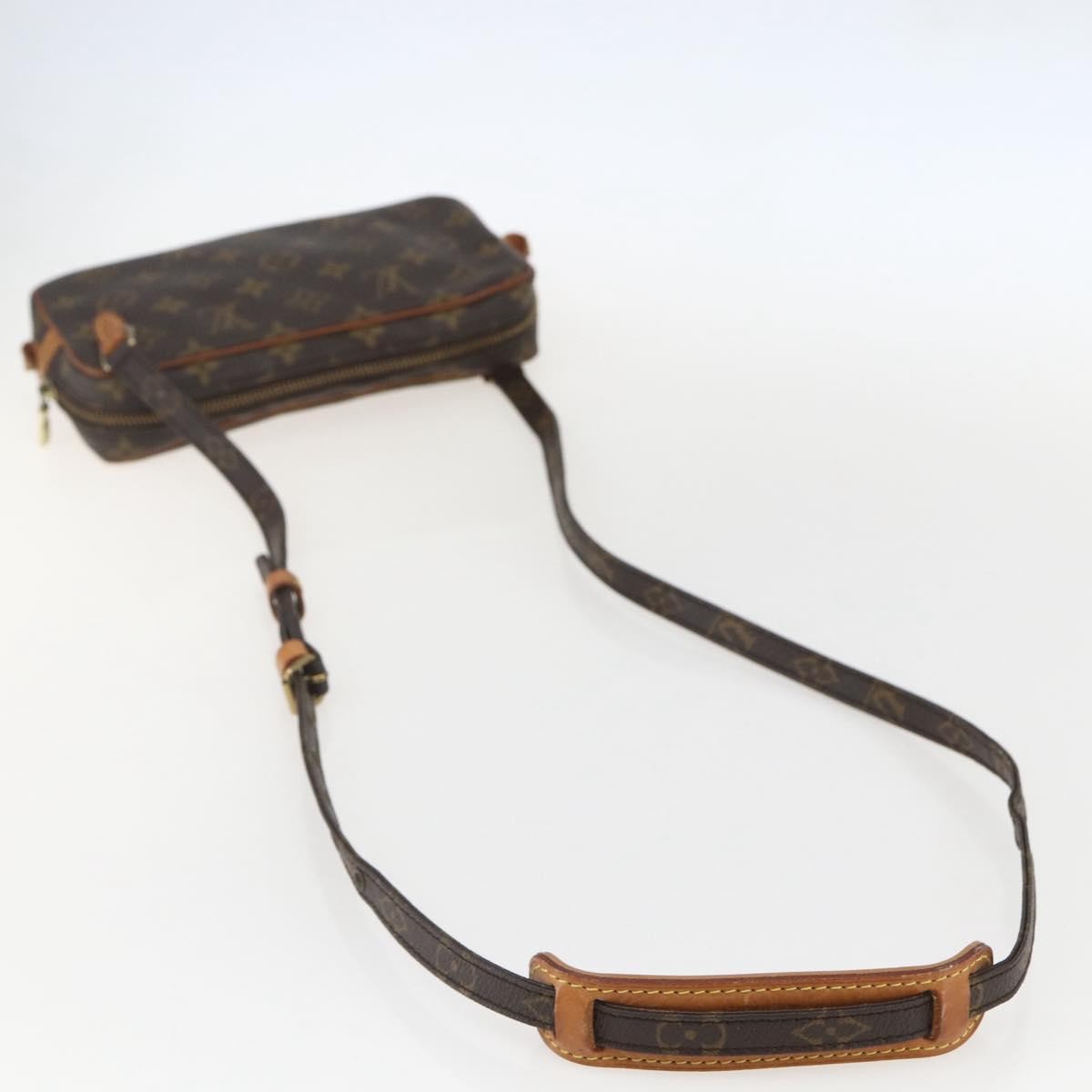 Louis Vuitton Pochette Marly Bandouliere Bag Monogram Canvas Brown Canvas Clutche & Pouche Bag