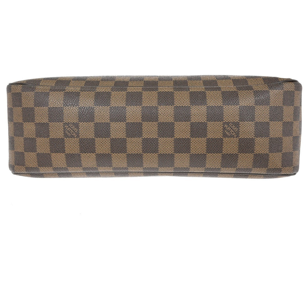 Louis Vuitton Parioli Handbag Damier Brown Canvas Tote Bag