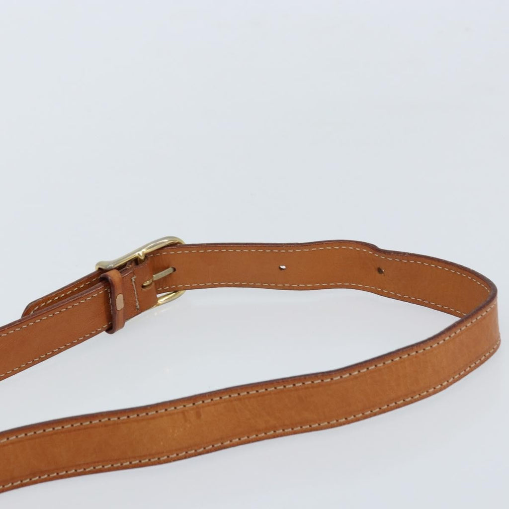 Celine Vintage Macadam Circle Logo Shoulder Bag Canvas And Leather Brown Canvas Shoulder Bag Bag