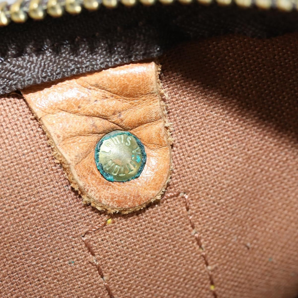 Louis Vuitton Keepall Bag Monogram Canvas Brown Canvas Travel Bag