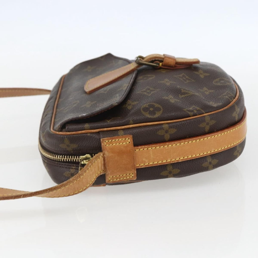 Louis Vuitton Jeune Fille Handbag Monogram Canvas Brown Canvas Shoulder Bag