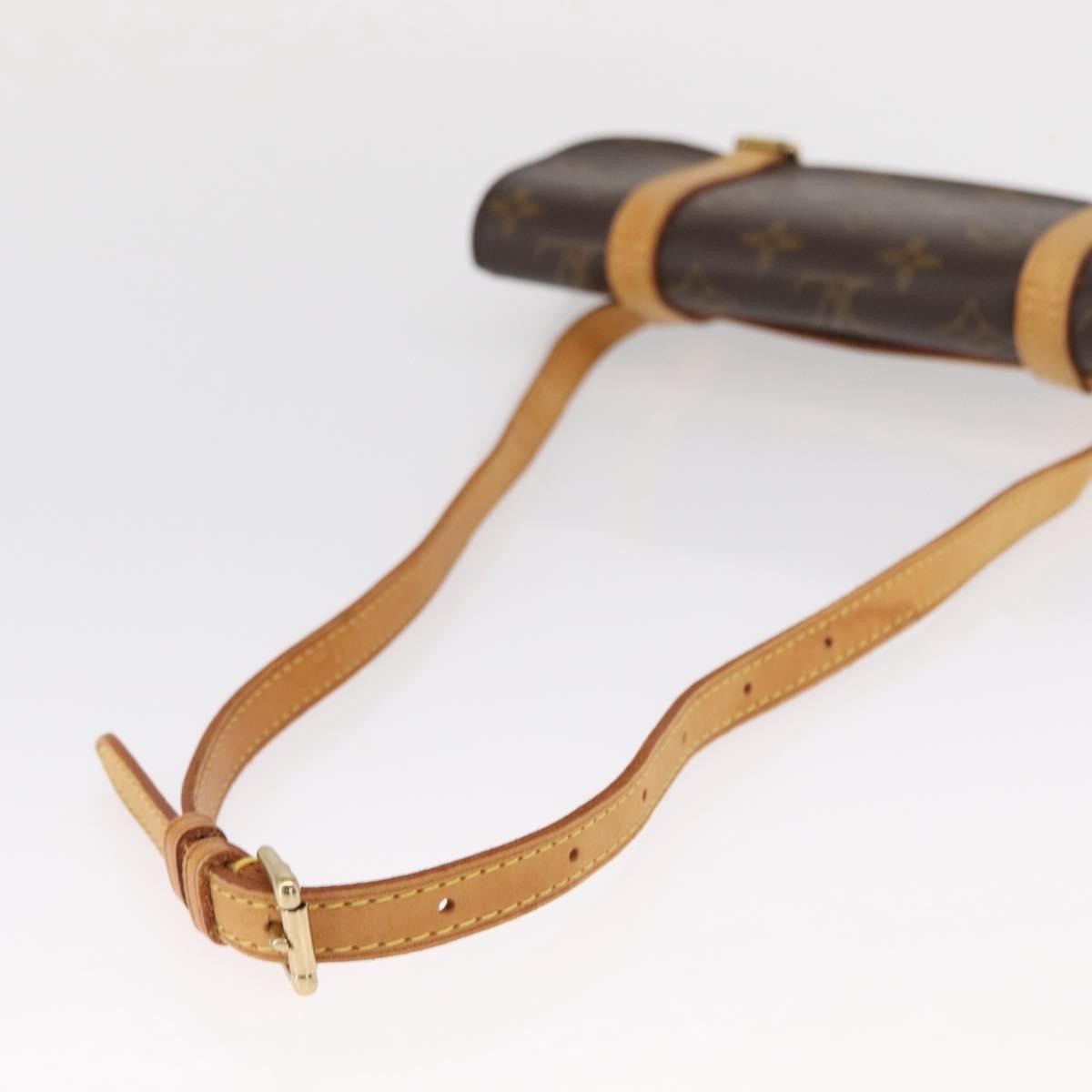 Louis Vuitton Marelle Waist Bag Monogram Canvas Brown Canvas Clutche & Pouche Bag
