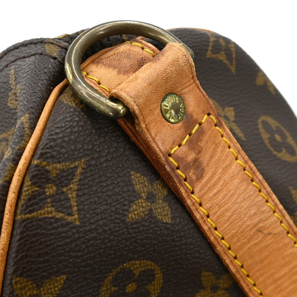 Louis Vuitton Keepall Bandouliere Bag Monogram Canvas Brown Canvas Travel Bag