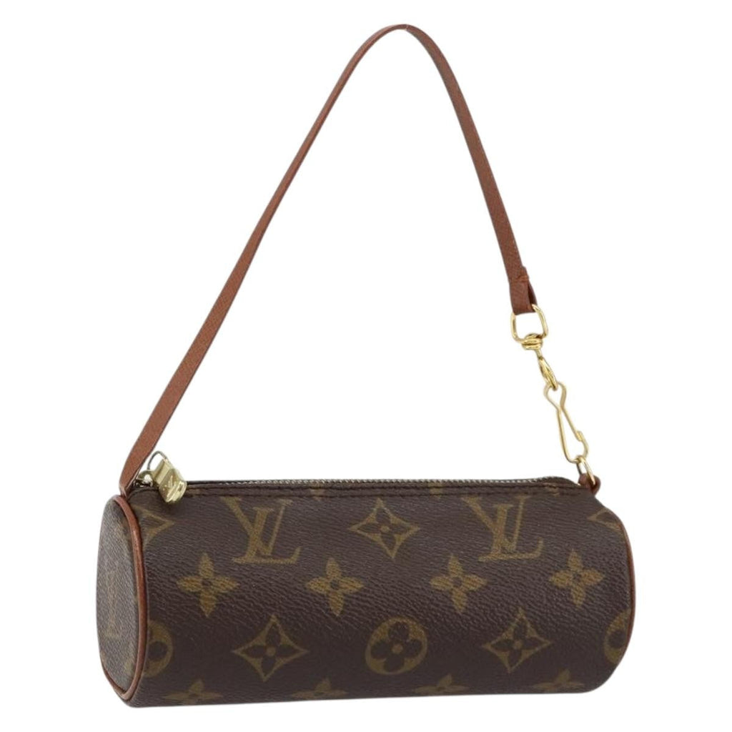 Louis Vuitton Papillon Pochette Monogram Canvas Brown Canvas Clutche & Pouche Bag