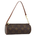 Louis Vuitton Papillon Pochette Monogram Canvas Brown Canvas Clutche & Pouche Bag